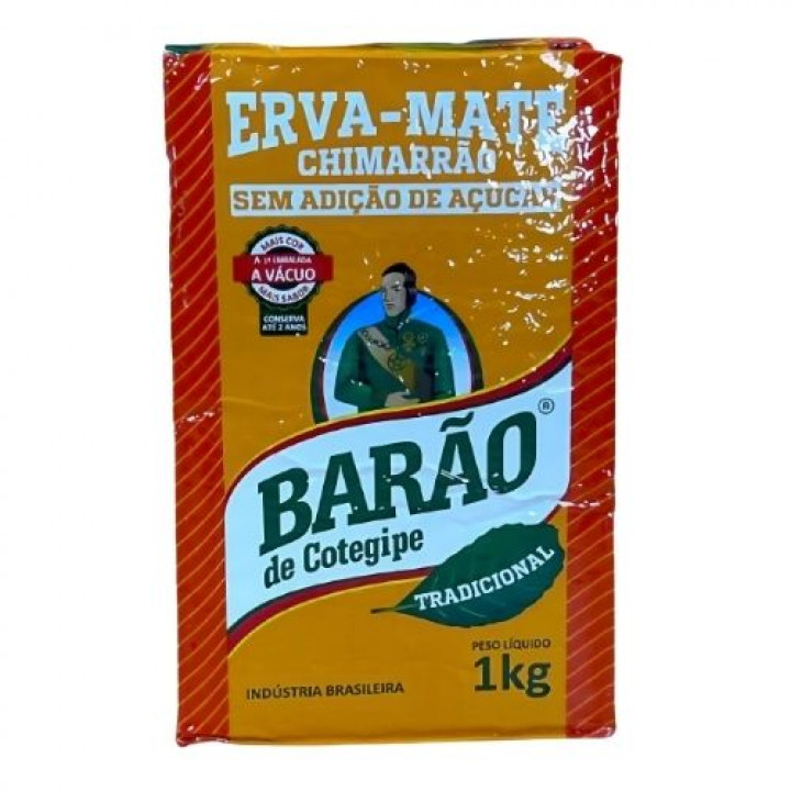 Erva chimarrão Barão 1kg