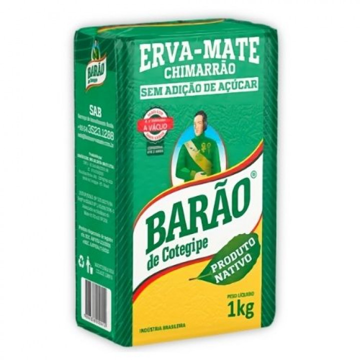 Erva Chimarrão Nativa Barão 1Kg