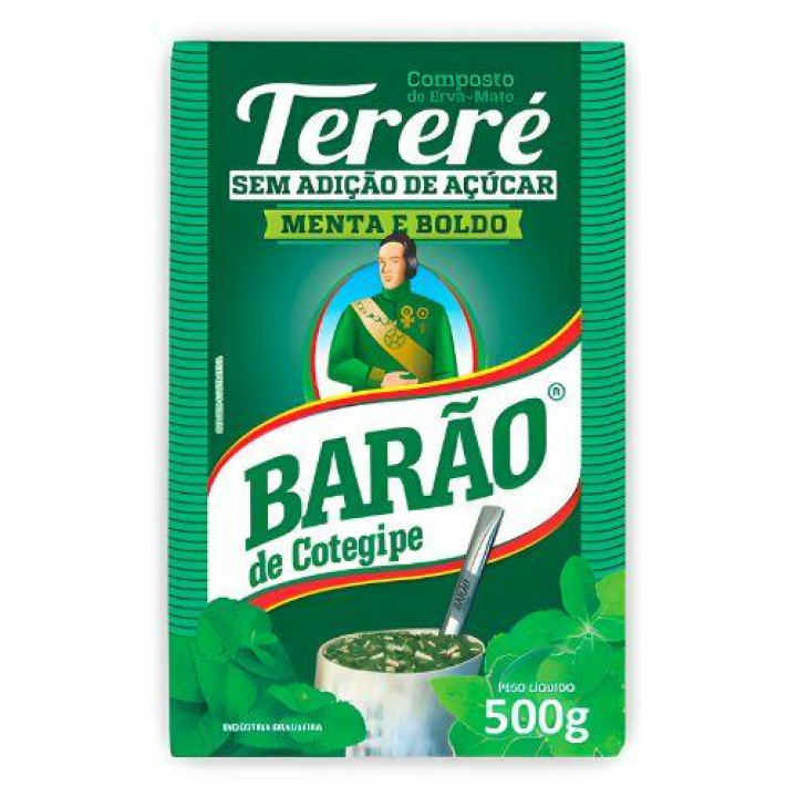 Erva Tereré Menta e Boldo Barão 500g