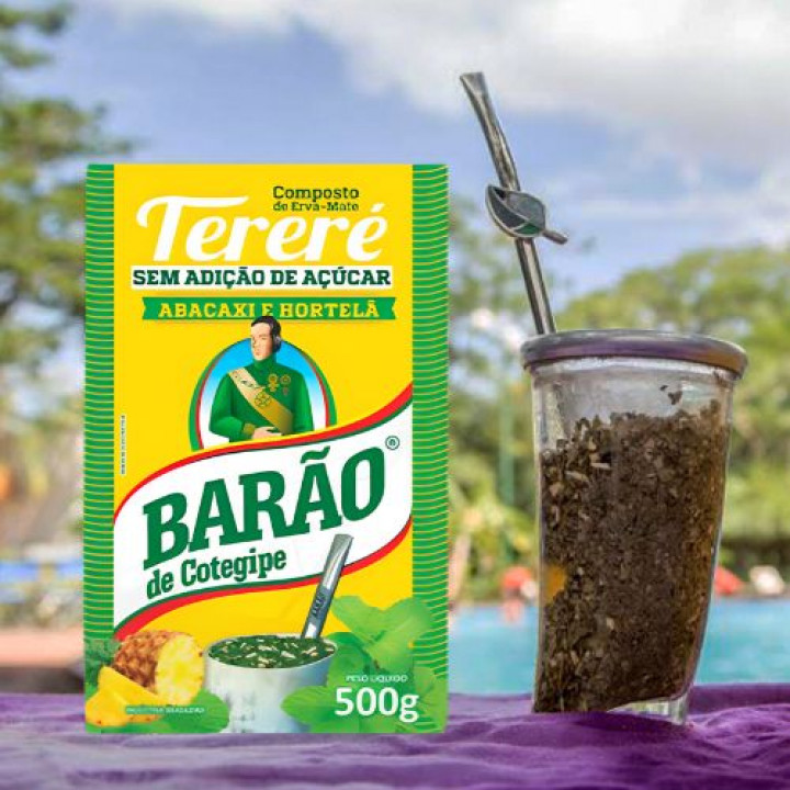 Erva Tereré Abacaxi Hortelã Barão 500 gr