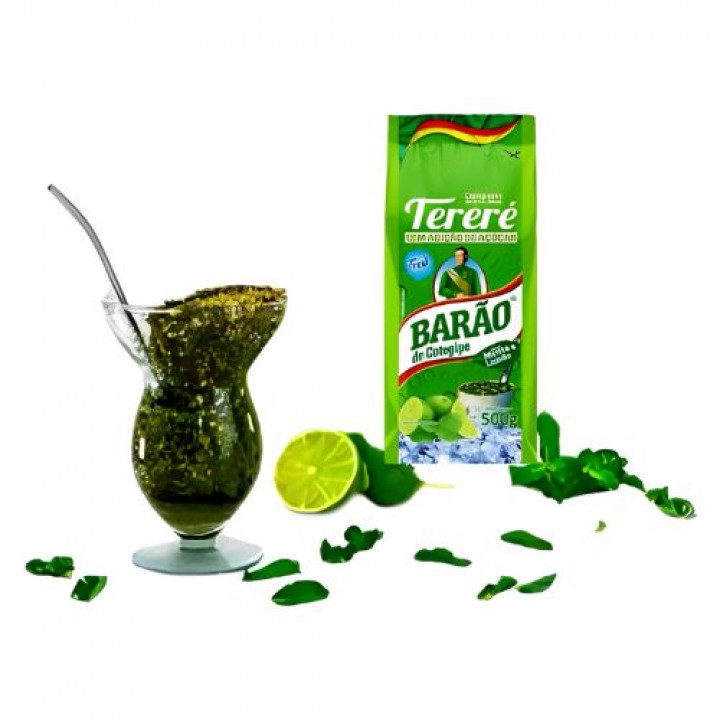 Erva Tereré Menta e Limão Barão 500 gr