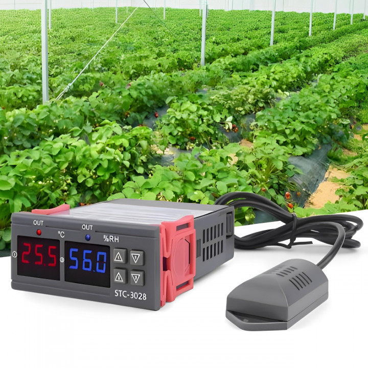 Controlador de temperatura STC-3028 110v - 220v