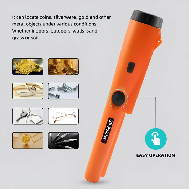 Detector de Metal, joias e outros GP-Pointer360 Silver