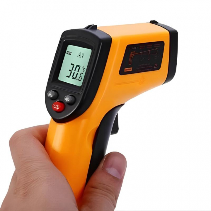 Pistola de temperatura digital Industrial
